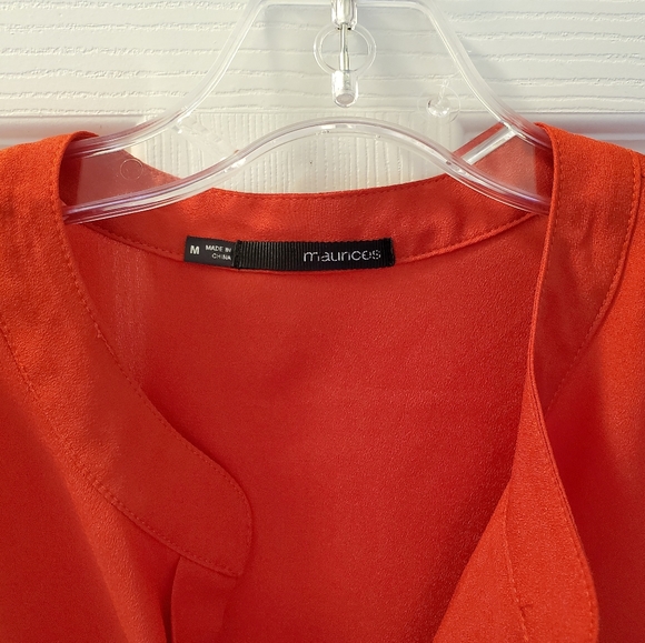 NWOT Maurices Short Sleeve Blouse - Picture 2 of 3